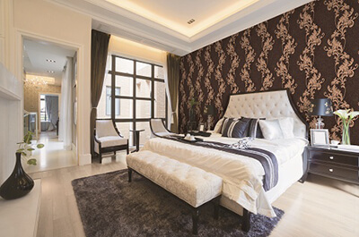 luxury comfortable bedroom
